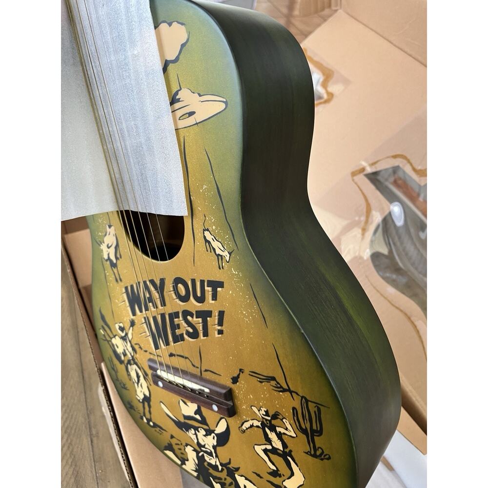 NEW Gretsch Americana G4520 Way Out West 3/4 Acoustic Guitar NOS w/ Box - Picture 9 of 16